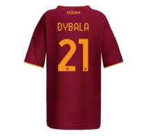 AS Roma Paulo Dybala #21 Koszulka Podstawowa damskie 2025-26 Krótki Rękaw